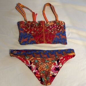 Maaji Peaches & Wolves Reversible Bikini